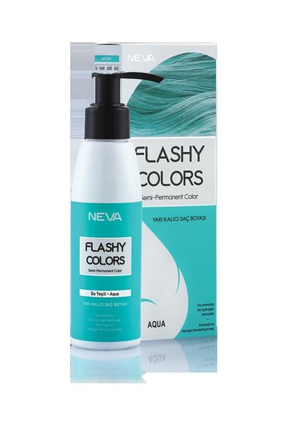 Flashy Colors Yari Kalici Sac Boyasi Su Yesili 100 Ml Fiyati Yorumlari Trendyol