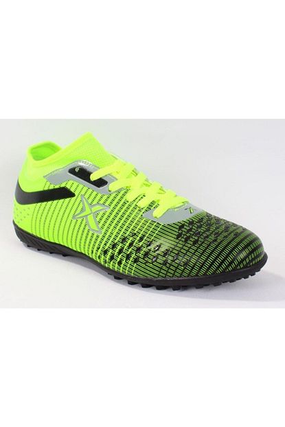 kinetix neon yesil siyah erkek hali saha ayakkabi krampon bispo tf fiyati yorumlari trendyol