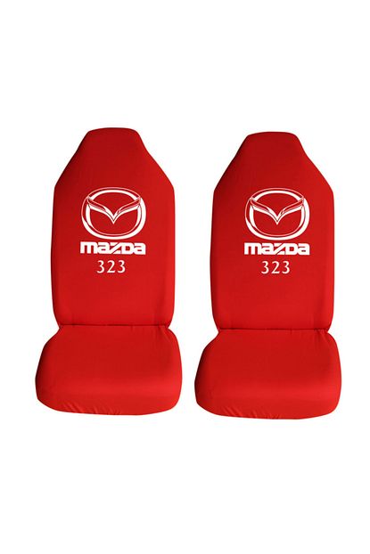 duran ticaret kirmizi mazda 323 ozel araba oto koltuk kilifi on arka takim penye araca ozel baskili fiyati yorumlari trendyol