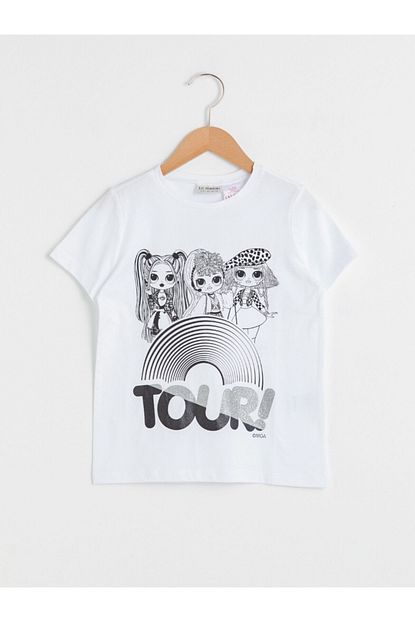 lc waikiki lol omg kiz cocuk optik beyaz ffb t shirt fiyati yorumlari trendyol