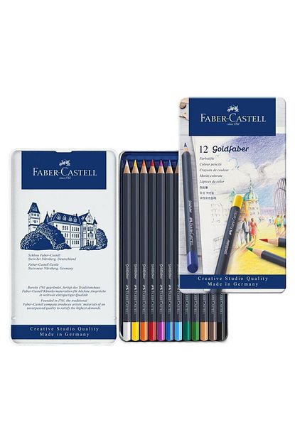 faber castell goldfaber kuru boya