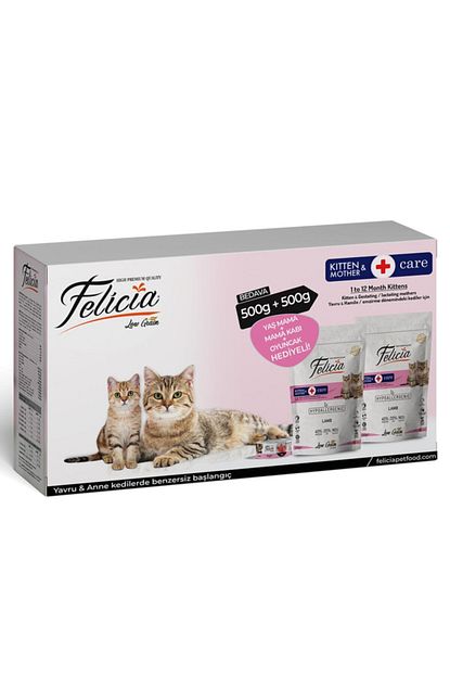 Felicia Az Tahilli Kuzu Etli Yavru Kedi Mamasi 500 500 Gr Trendyol