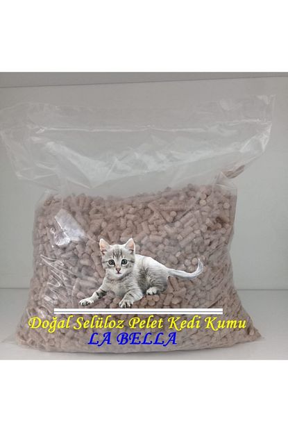 dogal seluloz pelet kedi kumu 10 lt