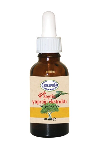 Ersag Plus Zeytin Yapragi Ekstrakti 30 Ml Fiyati Yorumlari Trendyol