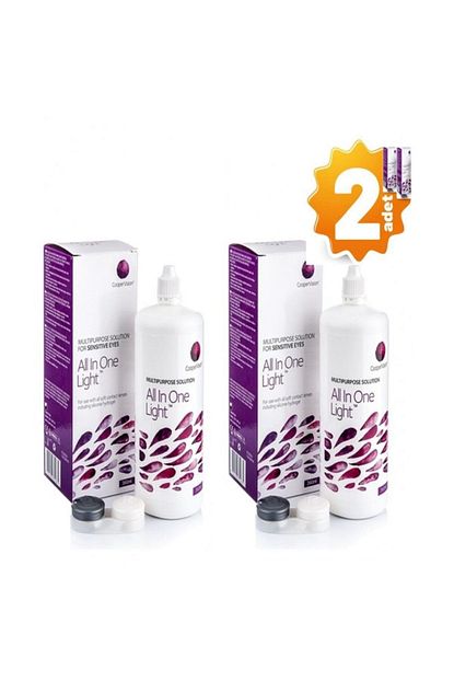 cooper all in one light 360 ml lens solusyonu x 2 adet fiyati yorumlari trendyol