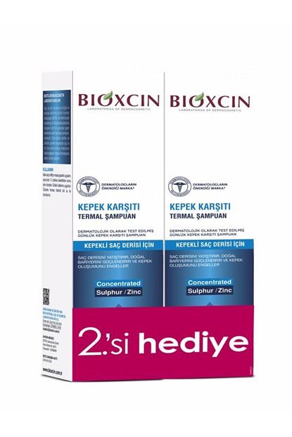 bioxcin aqua thermal kepek sampuani 300 ml 1 alana 1 bedava fiyati yorumlari trendyol