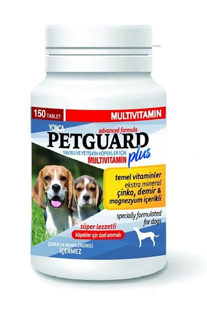 petguard kopek multivitamin plus 150 tablet fiyati yorumlari trendyol