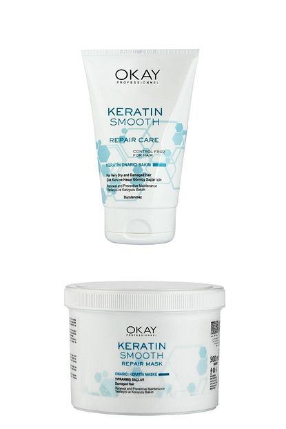 neva kozmetik okay keratin smooth onarici bakim serisi sac maskesi durulanmayan bakim kremi 2 li set fiyati yorumlari trendyol