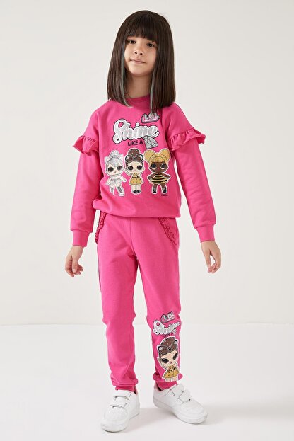 defacto kiz cocuk l o l lisansli jogger esofman alt fiyati yorumlari trendyol