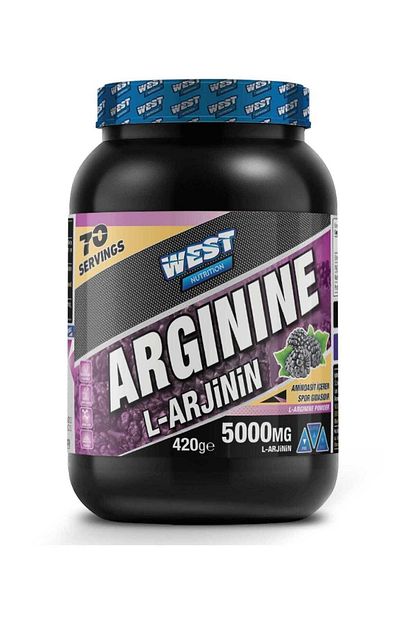 west nutrition l arginine arjinin 420 gr 70 servis bogurtlen aromali fiyati yorumlari trendyol