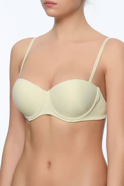 Pierre Cardin Kadin Ten 6026 Balenli Straplez Seffaf Askili Destekli Sutyen Fiyati Yorumlari Trendyol