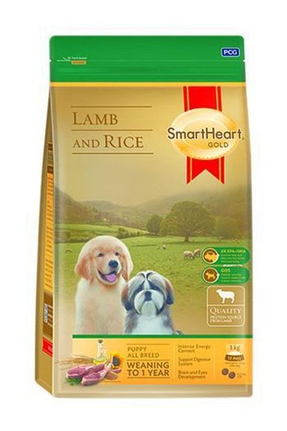 smartheart gold puppy lamb rice 15 kg kuzulu yavru kopek mamasi fiyati yorumlari trendyol