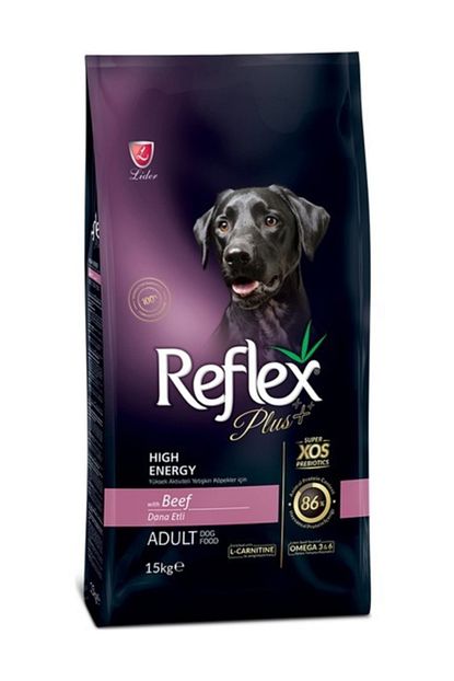 reflex adult dana etli yuksek enerjili yetiskin kopek mamasi 15 kg fiyati yorumlari trendyol