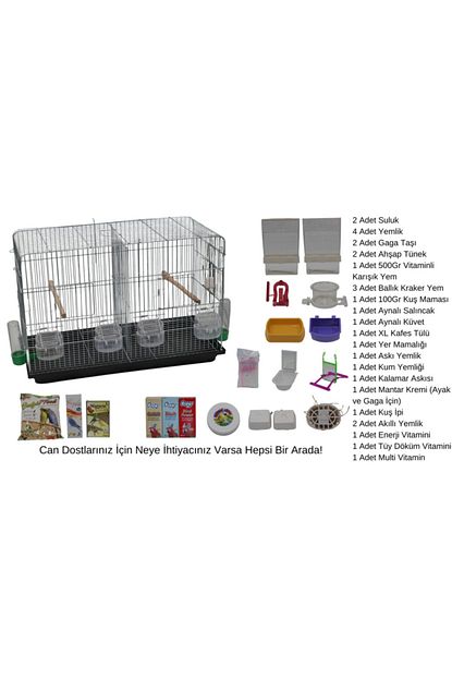 atahan pet tam set cifthane ve uretim kafesi bolmeli 60x28x40 fiyati yorumlari trendyol