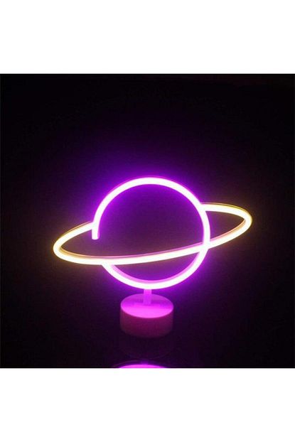 sarfex neon gezegen sekilli led isikli dekoratif gece lambasi fiyati yorumlari trendyol