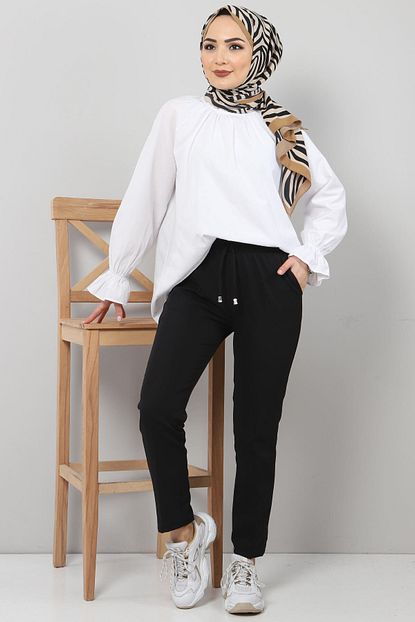 kadin siyah kalem pantolon tsd0222
