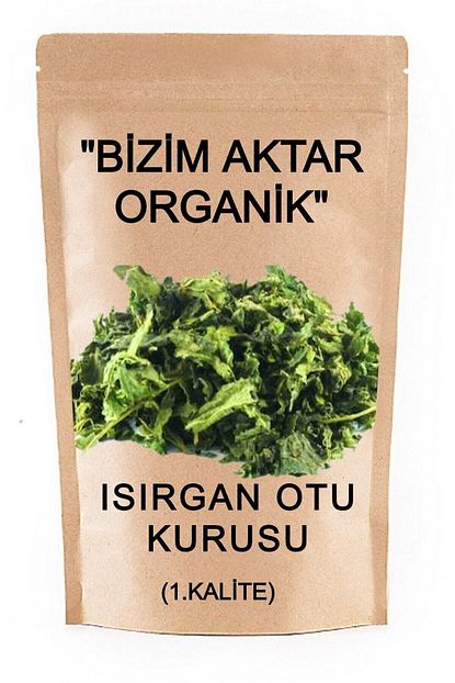 bizim aktar organik isirgan otu kurusu