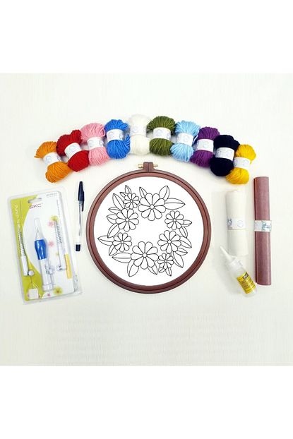 etamincimam halka papatya desenli panc