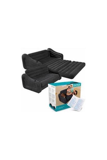 intex 68566 cift kisilik sisme koltuk yatak 193x221x66 cm fiyati yorumlari trendyol