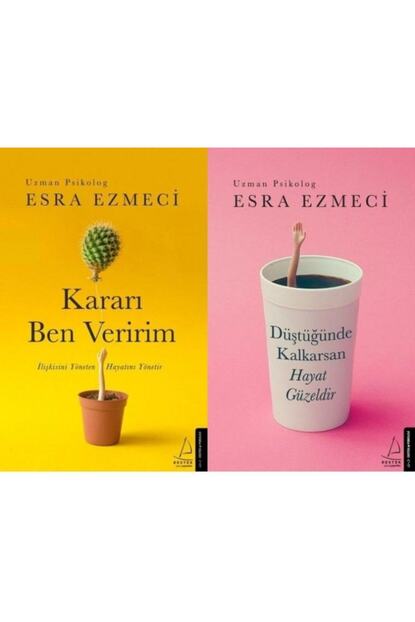 Destek Yayinlari Karari Ben Veririm Dustugunde Kalkarsan Hayat Guzeldir 2 Kitap Set Esra Ezmeci Fiyati Yorumlari Trendyol