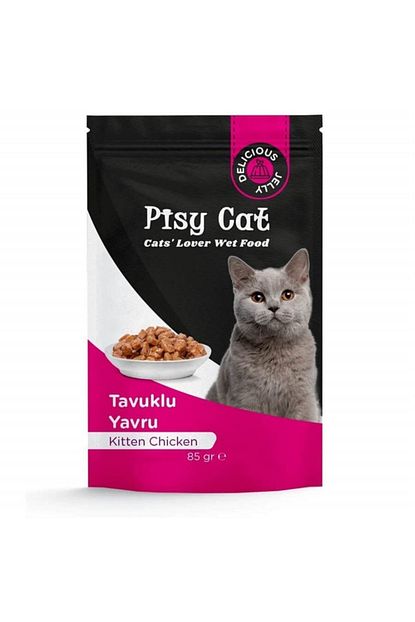 pisy cat tavuklu yavru kedi yas mama 85gr fiyati yorumlari trendyol