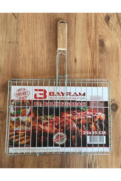 bayram tel mangal balik izgarasi paslanmaz celik krom 25 cmx 35 cm fiyati yorumlari trendyol
