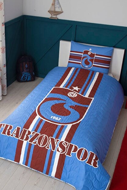 tac tek kisilik lisansli cpp yatak ortusu seti trabzonspor logo 60161962 fiyati yorumlari trendyol