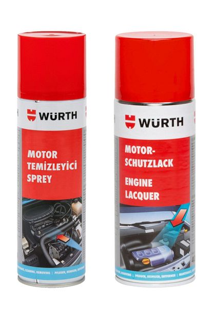 wurth motor temizleyici sprey 500 ml koruma cilasi 400 ml fiyati yorumlari trendyol