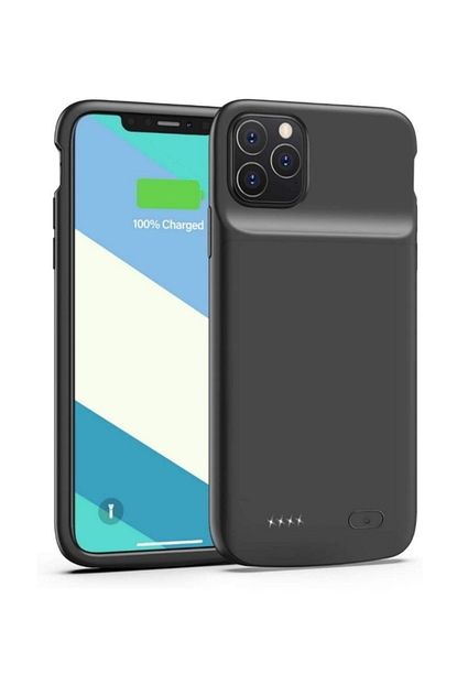 iphone 11 pro sarjli kilif siyah