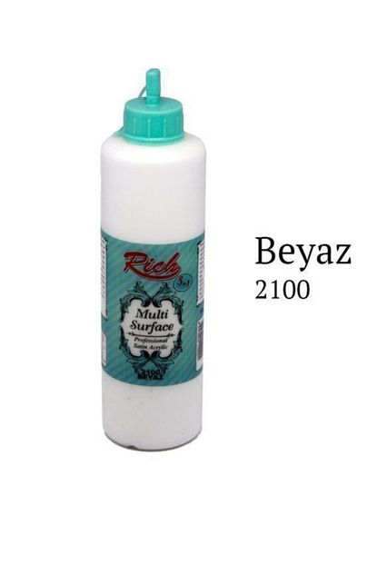 Rich Eyaz Akrilik Boya Multi Surface 500 Cc 2100 B Fiyati Yorumlari Trendyol