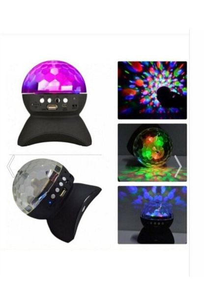 Ledim Parti Malzemesi Sese Duyarli Bluetoothlu Led Kure Disko Topu Renkli Isikli Lazer Fiyati Yorumlari Trendyol