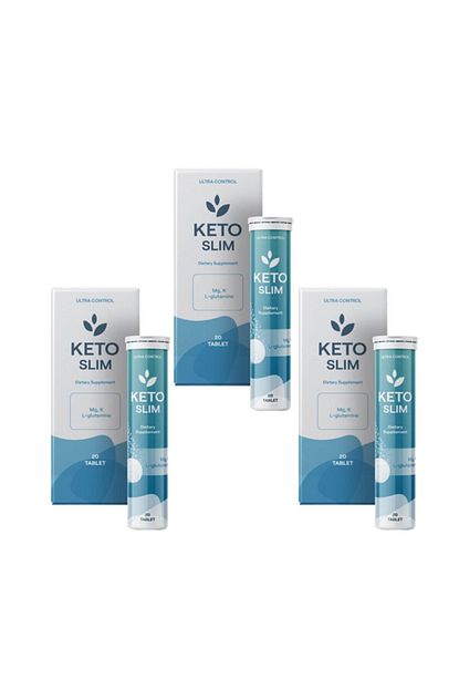 keto slim 20 efervesan tablet 3 kutu
