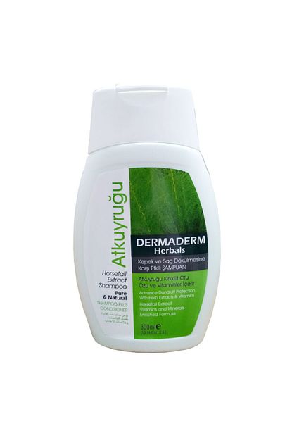 Dermaderm Atkuyrugu Kirkkilit Otu Ozlu Kepek Ve Sac Dokulmesine Karsi Sampuan 300 Ml Fiyati Yorumlari Trendyol