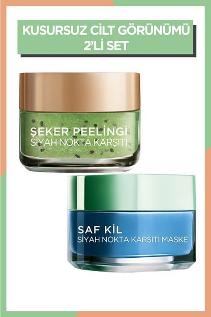 l oreal paris saf kil siyah nokta karsiti maske seker peeling siyah nokta karsiti 36005235169881 fiyati yorumlari trendyol