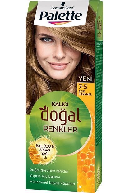 Palette Kalici Dogal Renkler Acik Karamel 7 5 Sac Boyasi Fiyati Yorumlari Trendyol
