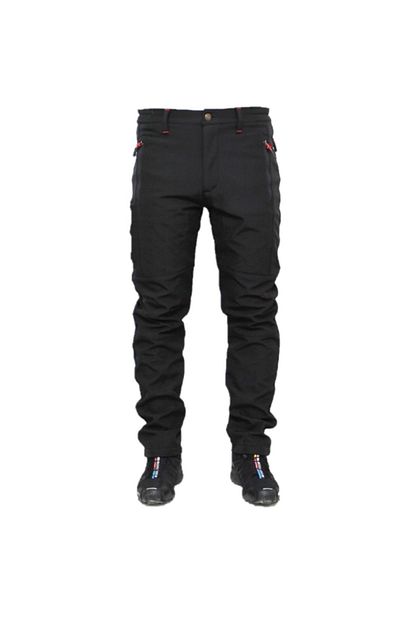 ysf siyah su ve ruzgar gecirmez outdoor trekking softshell pantolon fiyati yorumlari trendyol