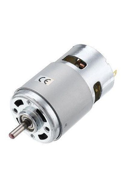 rs 775 dc motor rulmanli 12 36 volt 6000 rpm sarjli matkap cnc motoru