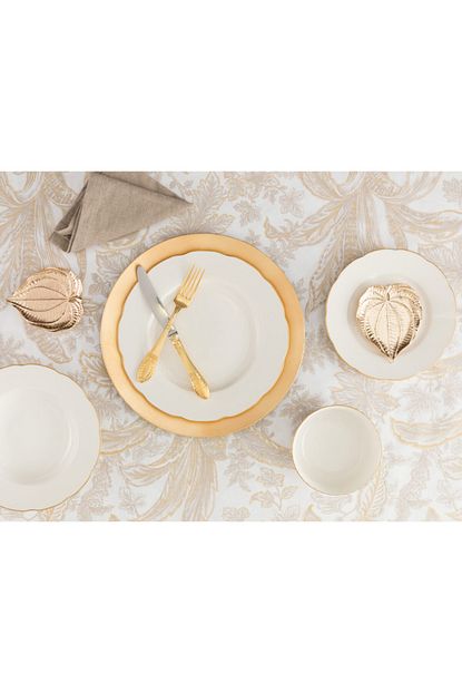 madame coco fleur new bone china 8 parca yemek takimi altin fiyati yorumlari trendyol