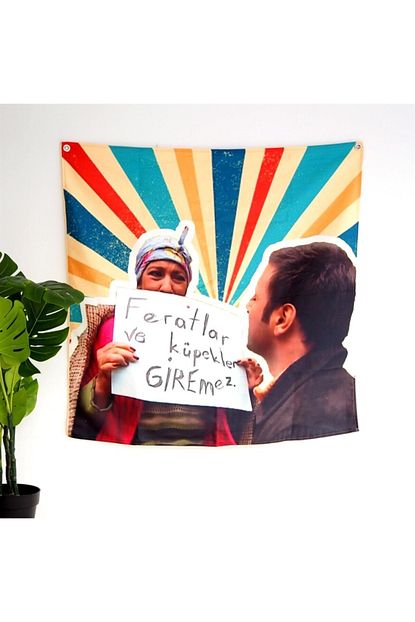 dukkan design ferhatlar ve kupekler giremez duvar ortusu fiyati yorumlari trendyol