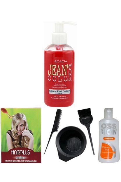 Acacia Sac Boyasi Somon 250 Ml Sac Acici Boya Temizleyici Ve Fluweel Boya Seti 869900100948990 Trendyol