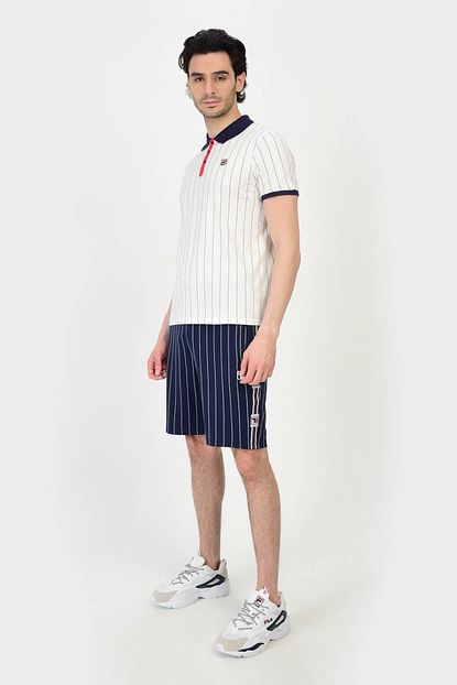Fila Erkek Beyaz Polo Yaka T Shirt Trendyol