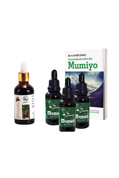 Mumiyo Bakbunatural 3 Mumian Ekstrakti 30ml Propolis Damla 50ml Ve Ender Sarac Kitabi Trendyol