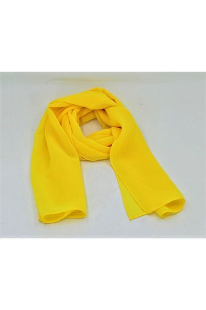 Promosturkey Sari Sifon Fular Trendyol