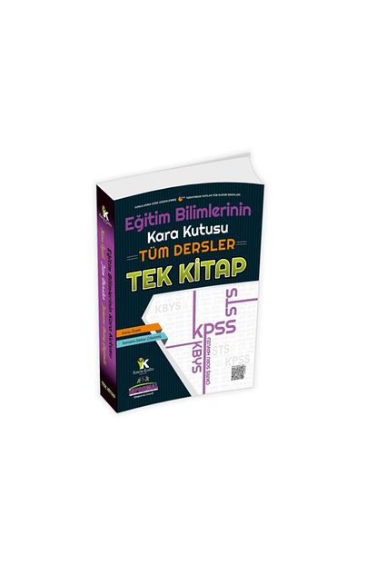 Karakutu Yayinlari 2020 Kpss Egitim Bilimlerinin Kara Kutusu Tum Dersler Tek Kitap Trendyol