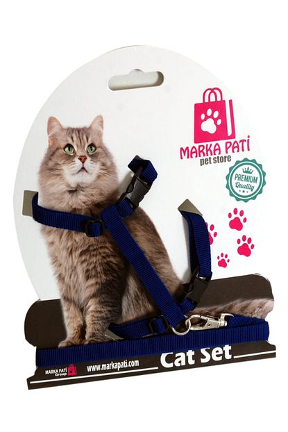 marka pati lacivert kedi gogus tasma