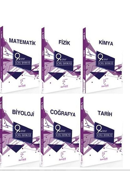 Karekok Yayinlari 9 Sinif 6 Li Soru Bankasi Seti Trendyol