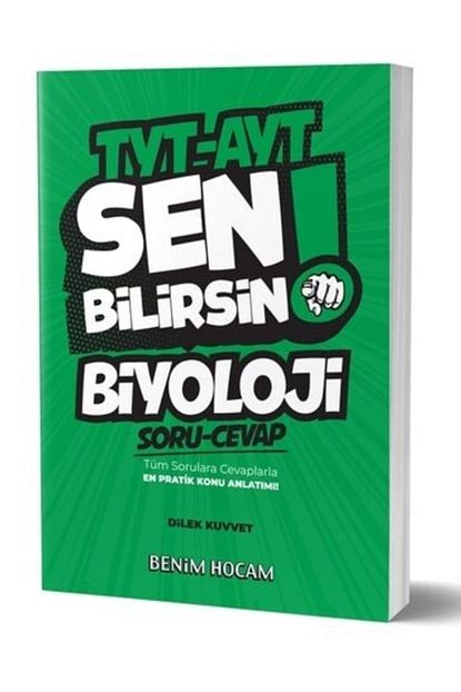 Benim Hocam Yayinlari Benim Hocam Tyt Ayt Biyoloji Sen Bilirsin Soru Cevap Kitabi Trendyol