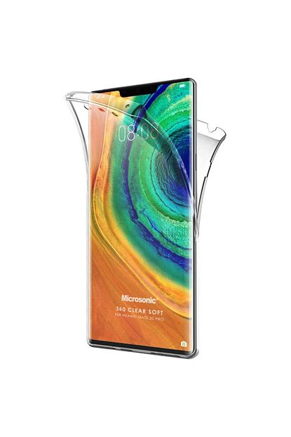 mate 30 pro kilif microsonic 6 tarafi tam full koruma 360 clear soft seffaf