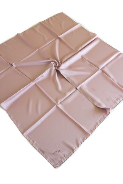 Armine Twill Duz Renk Esarp Pudra Rengi Trendyol