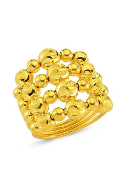 Bilezikhane Toplu Habbe Yuzuk 4 Sirali 22 Ayar Altin 8 00 Gram Trendyol
